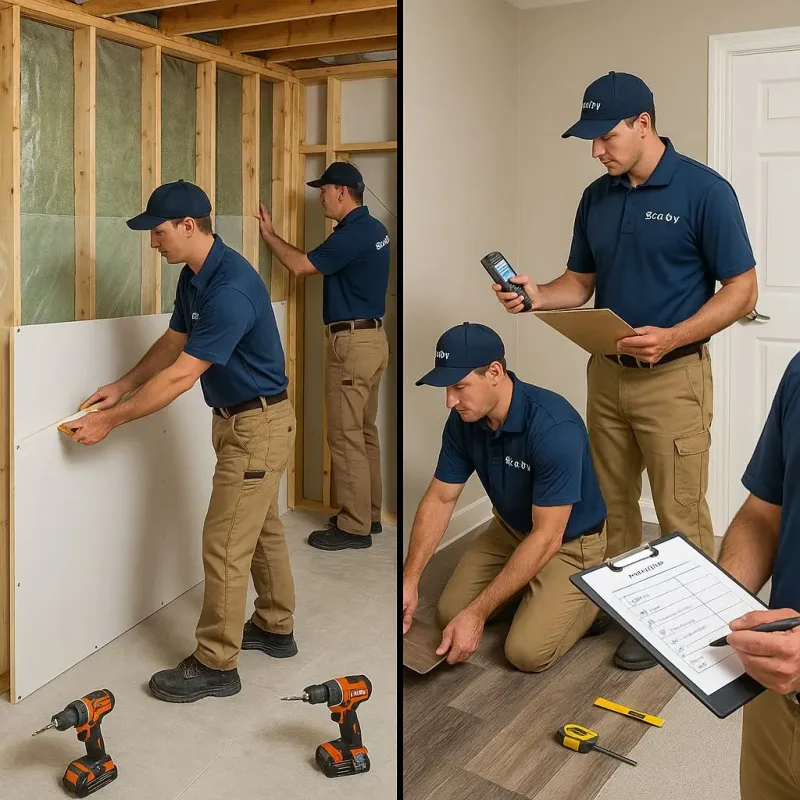Repairs and Reconstruction process in Monroe County, IN